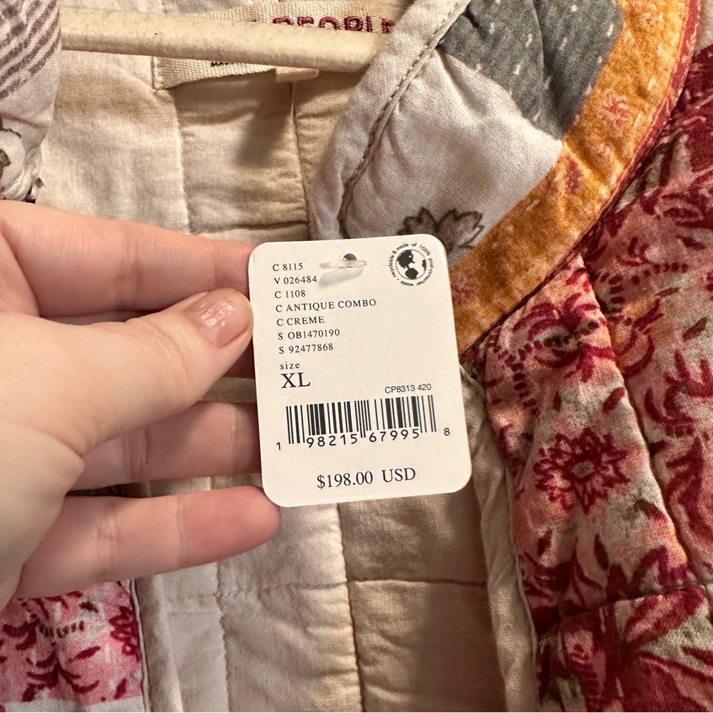 Free People patchwork jacket - Picture 3 of 5